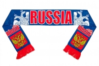 Шелковый шарф с гербом России