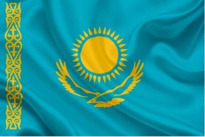 Флаг Республики Казахстан