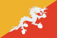 Флаг Бутана  фото