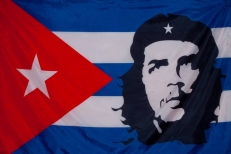 Флаг Кубы "ЧЕГЕВАРА" фото