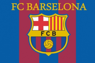 Флаг "FC Barselona"