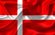 Флаг Дании фото