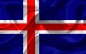 Флаг Исландии 40х60 см. Фотография №1