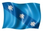 Двухсторонний флаг Курска. Фотография №1