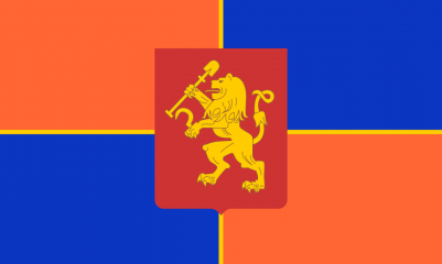 Двухсторонний флаг Красноярска