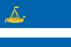 Двухсторонний флаг Тюмени фото