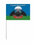 Флаг на машину с кронштейном Спецназа Гру «12 ОБрСпН». Фотография №3