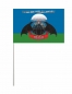 Флаг на машину с кронштейном Спецназа Гру «3гв. ОБрСпН в/ч 21208». Фотография №2