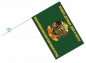 Двухсторонний флаг «Панфиловский пограничный отряд». Фотография №4