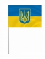 Флаг Украины с гербом. Фотография №3