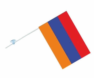 Флажок с присоской Флаг Республики Армения