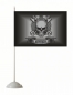 Флаг "Автобат" с черепом и поршнями. Фотография №2