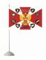 Флаг Внутреннних Войск с шевронами всех округов. Фотография №2