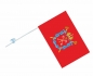Флаг "г.Санкт-Петербург" с большим гербом города. Фотография №3