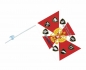 Флаг Внутреннних Войск с шевронами всех округов. Фотография №4