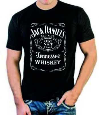 Футболка стрейч "Jack Daniels"