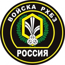 Наклейка «Войска РХБЗ»  фото