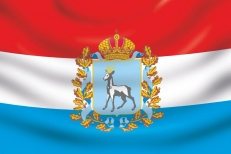 Флаг Самарской области  фото