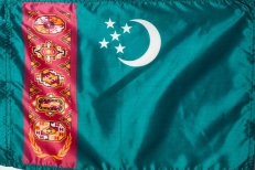 Флаг Туркменистана  фото