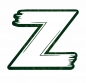 Автомобильная наклейка символ «Z» (20х17 см). Фотография №1