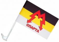 Автомобильный флаг Моторолы "Спарта" фото