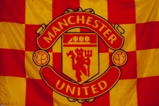 Флаг "FC Manchester United" фото