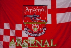 Флаг "FC Arsenal" (ФК Арсенал)  фото
