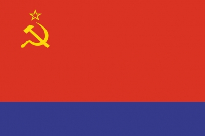 Флаг Азербайджанской ССР