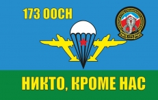 Флаг 173 ООСН ВДВ  фото
