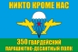 Флаг 350 гв. ПДП ВДВ. Фотография №1