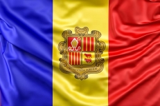 Флаг Андорры  фото