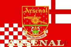 Флаг «FC Arsenal» (Арсенал)  фото