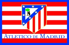 Флаг FC Atletico de Madrid  фото