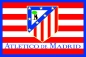 Флаг "FC Atletico de Madrid". Фотография №1