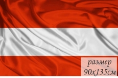 Двухсторонний флаг Австрии фото