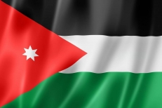 Флаг Иордании  фото
