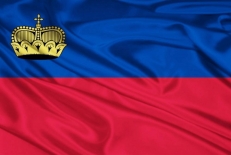 Флаг Лихтенштейна  фото