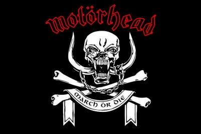 Флаг группы "Motorhead"
