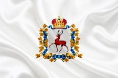 Флаг Нижегородской области  фото