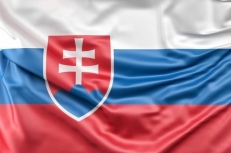 Двухсторонний флаг Словакии фото