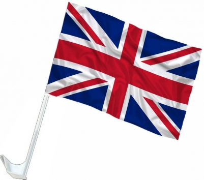 Флаг Великобритании на машину