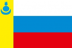Флаг Агинского Бурятского округа 1996 года  фото