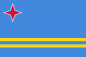 Флаг Арубы. Фотография №1