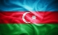 Двухсторонний флаг Азербайджана. Фотография №1