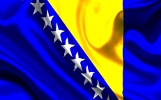 Флаг Боснии и Герцеговины  фото