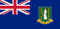 Флаг Британских Виргинских островов  фото