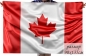 Двухсторонний флаг Канады. Фотография №1
