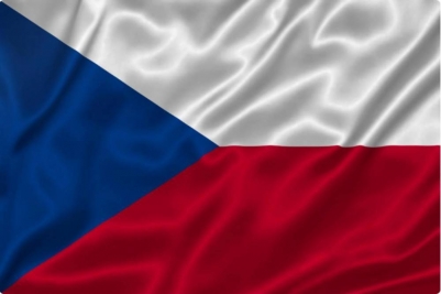 Двухсторонний флаг Чехии