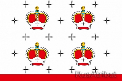 Флаг Дмитровского района