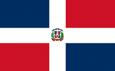 Флаг Доминиканской республики фото